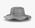 Bucket Hat With Drawcord Modello 3D