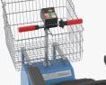 Motorized Shopping Cart Modelo 3D