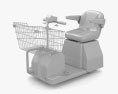 Motorized Shopping Cart 3D模型