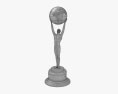 World Music Awards Trophy 3D 모델 