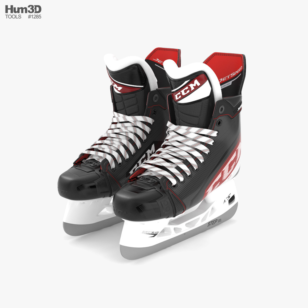 CCM Jetspeed FT4 ICE Hockey Skates 3D model