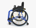 Silla de ruedas deportiva Modelo 3D