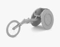 Racing Wheelchair 3D-Modell