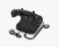 Vintage-Telefon 3D-Modell