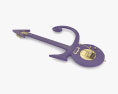 Prince Guitar Purple Rain 3d model
