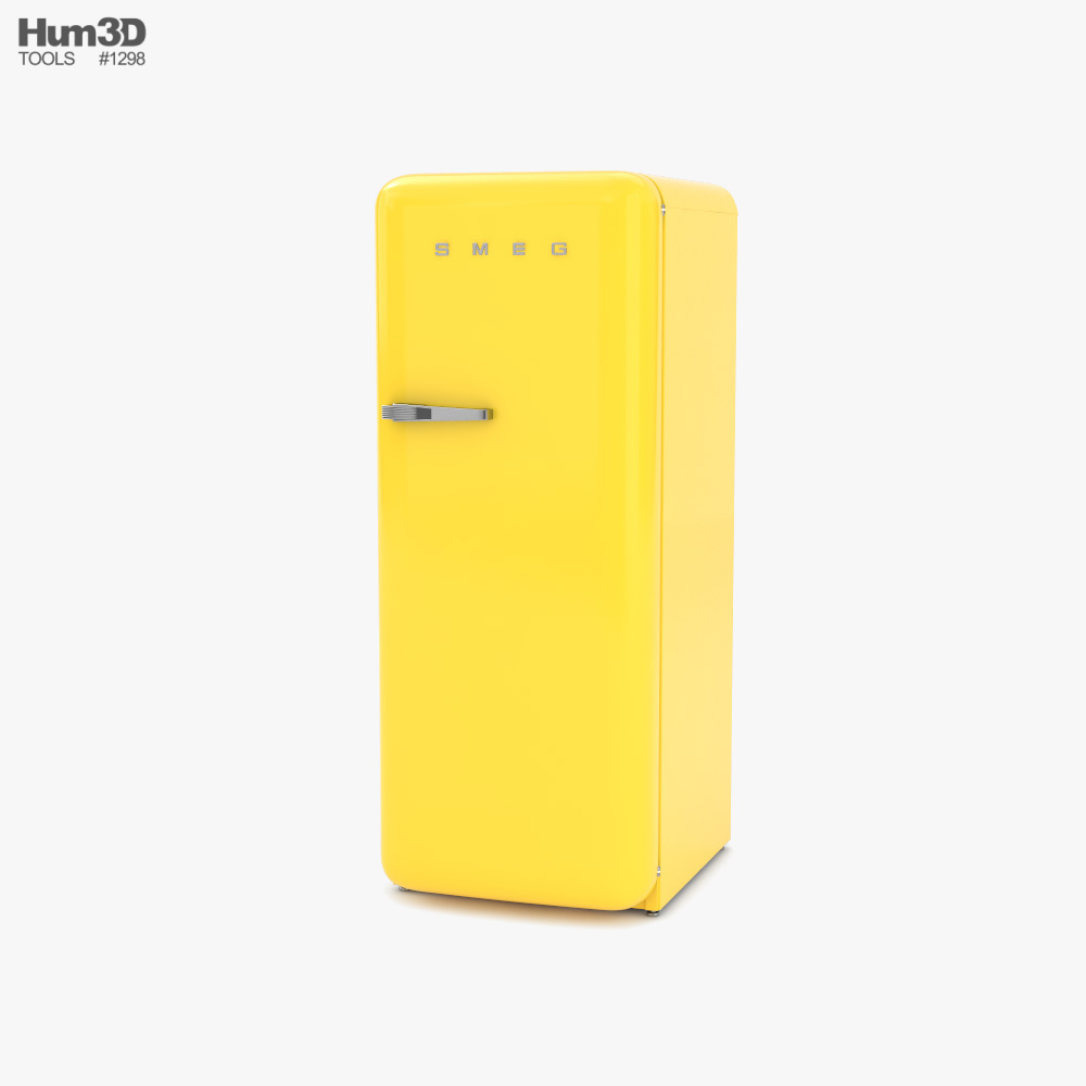Smeg Single Door Refrigerator 3D model
