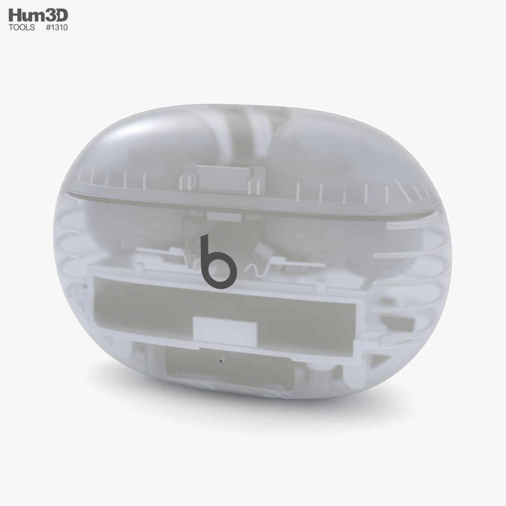 Beats Studio Buds Plus Transparent 3D model
