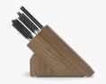 Wusthof Classic Knife Block Set 3d model