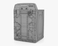 Amana 4 Cu Ft Lavadora de carga superior Modelo 3D