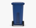 Rehrig Roll Out Cart 35 Gallon 3Dモデル