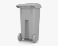 Rehrig Roll Out Cart 35 Gallon 3D 모델 
