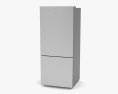 Samsung RL1505SBASR 28 Inch Bottom Freezer Refrigerator 3d model