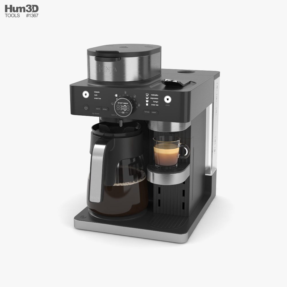 Ninja Espresso Maquina de cafe Modelo 3D