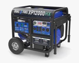 DuroMax XP12000HX Dual Fuel Портативный генератор 3D модель