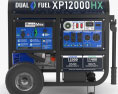 DuroMax XP12000HX Dual Fuel Gerador Portátil Modelo 3d