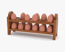 Egg Holder Set 3D model