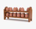 Egg Holder Set 3d model