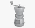 Hario Skerton Molino de café de cerámica Modelo 3D