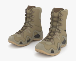 Ukrainian Special Forces Boots 3D model