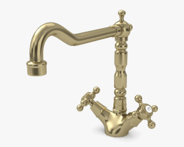 Bugnatese Revival Faucet 3D model