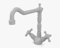 Bugnatese Revival Küchenwasserhahn 3D-Modell