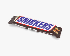 Snickers Chocolate Bar 3D model
