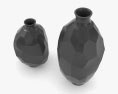 黑色花瓶 3D模型