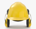 Construction Cuffie With Safety Helmet Modello 3D
