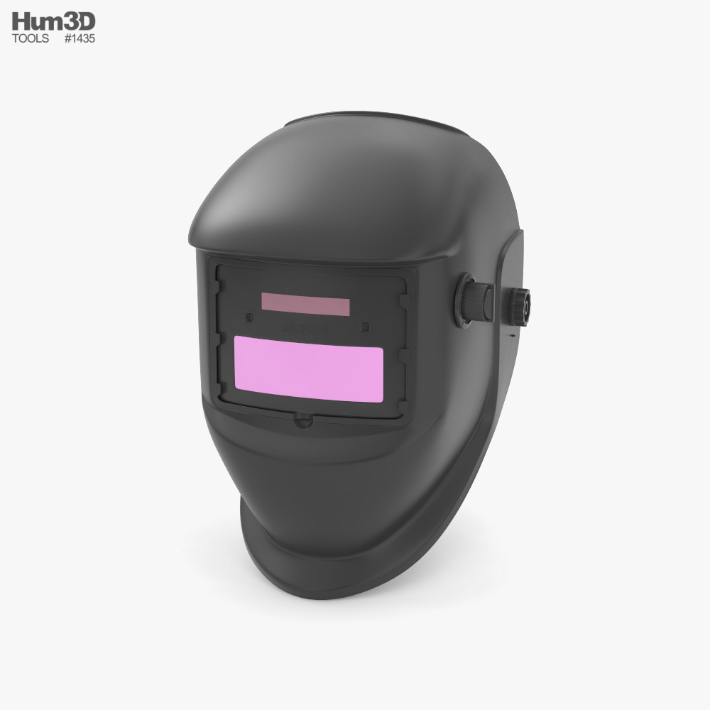 溶接ヘルメット 3Dモデル