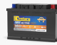 Century DIN65LH AGM 汽车电池 3D模型