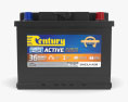 Century DIN53LH AGM Car Battery 3d model