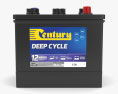 Century 12A Autobatterie 3D-Modell