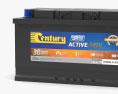 Century DIN85LH AGM 汽车电池 3D模型