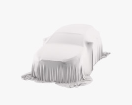 Car Cover Gray Mini Suv Modello 3D