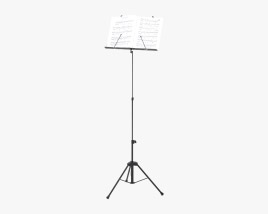 Music Stand 3D model