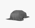 Car Cover Gray Big Suv 3D модель