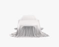 Car Cover Gray Big Suv 3d model side view