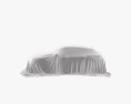 Car Cover Gray Big Suv 3d model