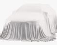 Car Cover Gray Big Suv 3d model top view