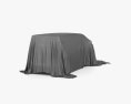 Car Cover Gray Minivan 3D модель