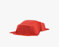 Car Cover Red Coupe 3D модель