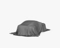 Car Cover Red Coupe 3d model