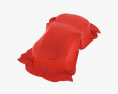 Car Cover Red Coupe 3Dモデル
