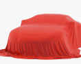 Car Cover Red Coupe Modèle 3d