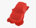 Car Cover Red Mini Suv 3D模型