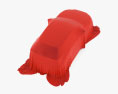 Car Cover Red Mini Suv 3D-Modell