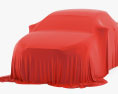 Car Cover Red Mini Suv 3D-Modell