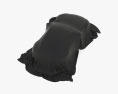 Car Cover Black Coupe 3Dモデル
