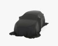 Car Cover Black Mini Suv 3D 모델 