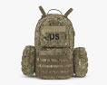 Military Army Backpack 3D-Modell